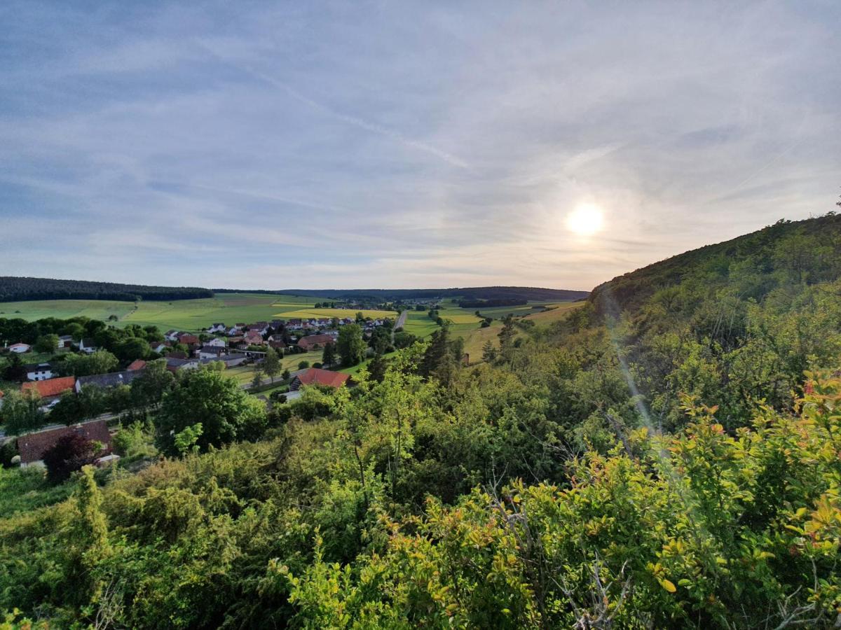 Ferienwohnung Am Sonnigen Haimberg Фульда Екстер'єр фото