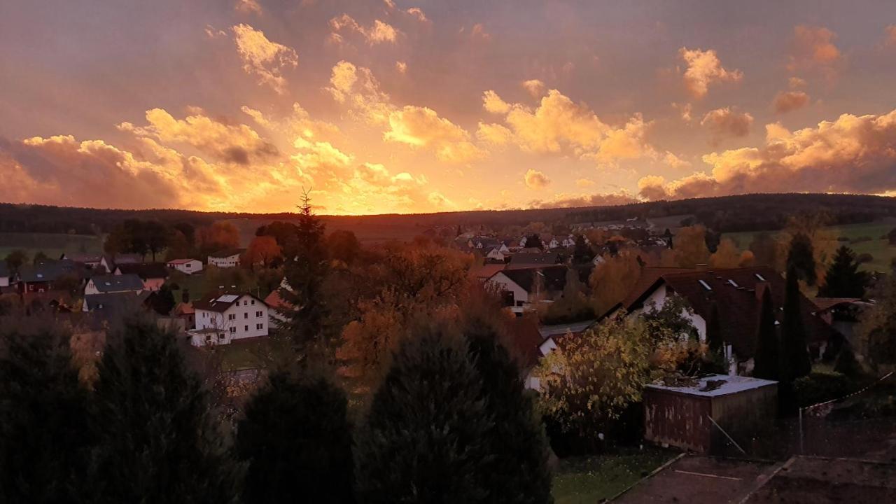 Ferienwohnung Am Sonnigen Haimberg Фульда Екстер'єр фото