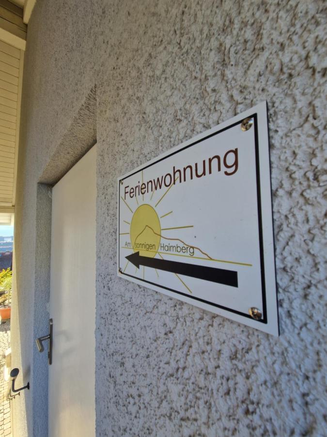 Ferienwohnung Am Sonnigen Haimberg Фульда Екстер'єр фото
